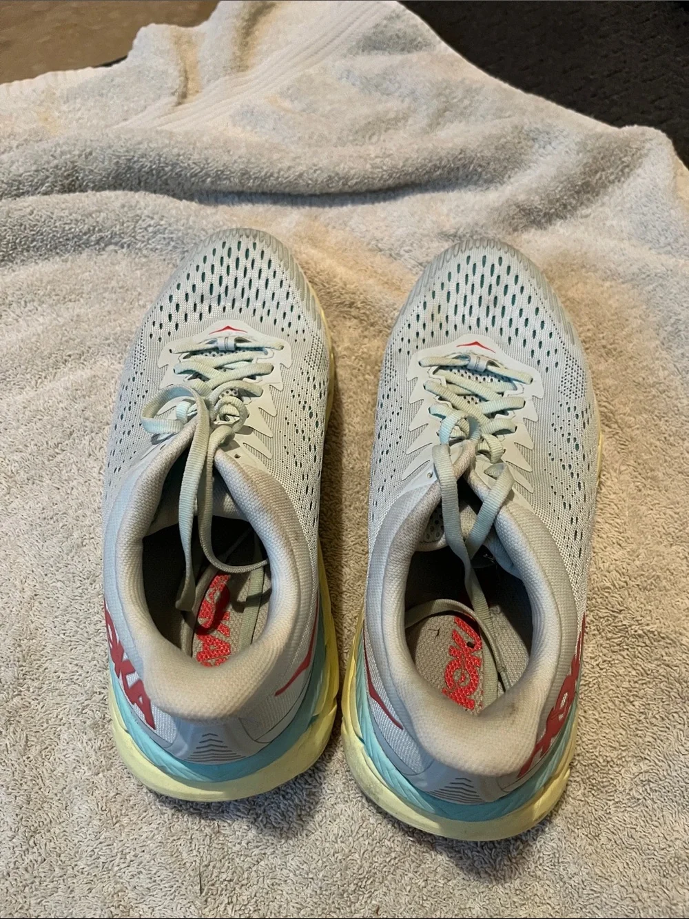 Hoka Clifton Women’s Light Gray Running Shoes